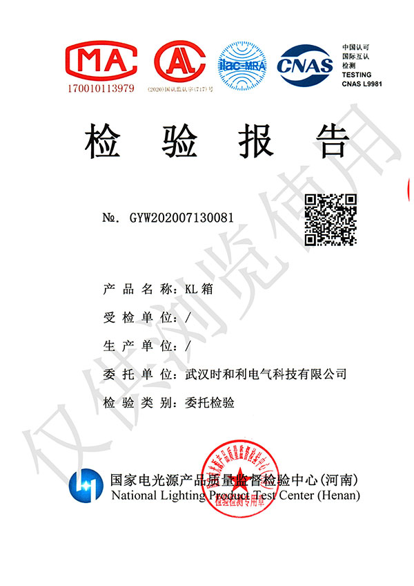 檢驗報告